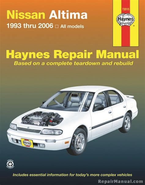 1998 nissan altima repair manual pd. - Handbuch de smart forfour ausgabe 1.